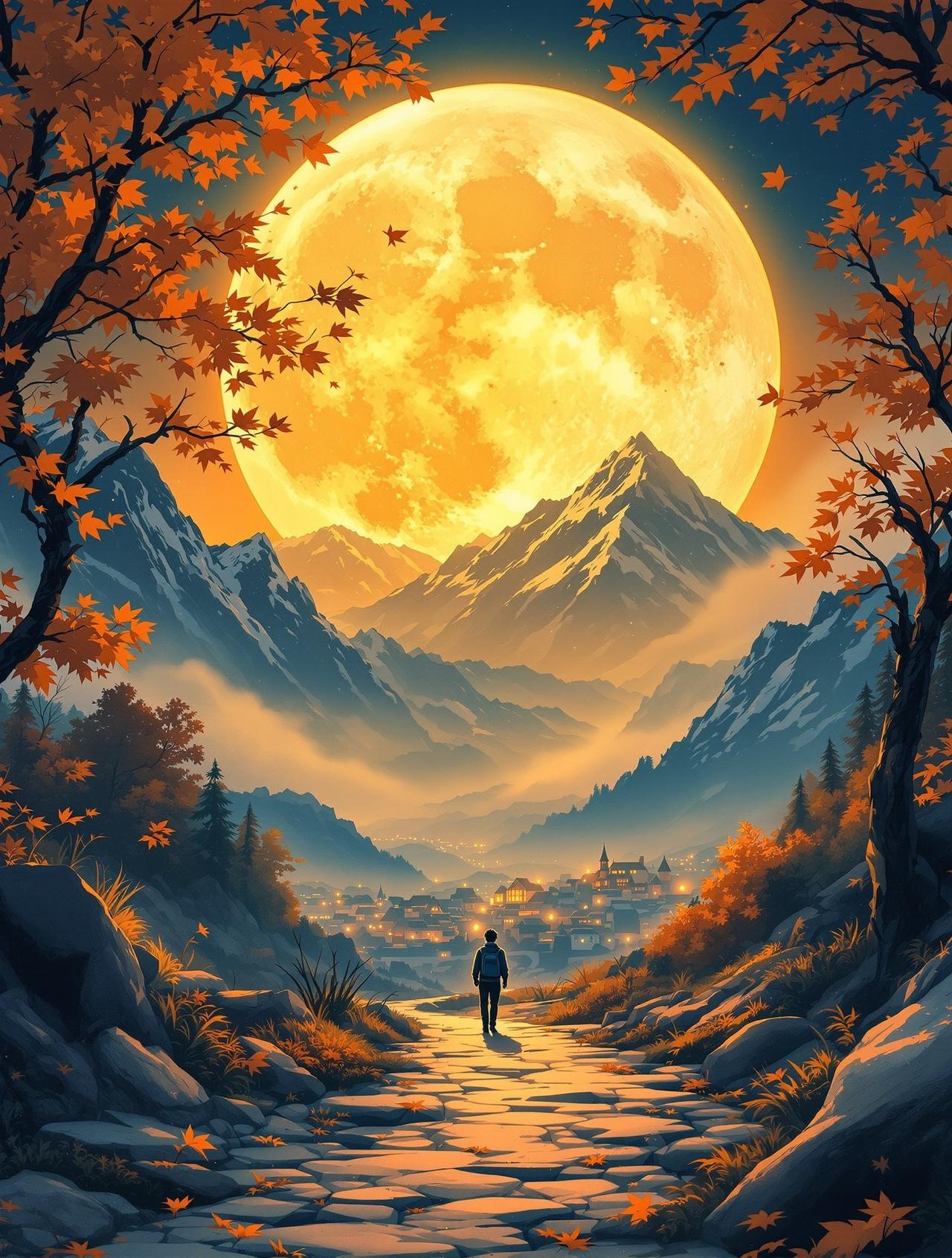 触手动漫热门番剧推荐 - 月下旅人，奇幻·哲学，评分9.6