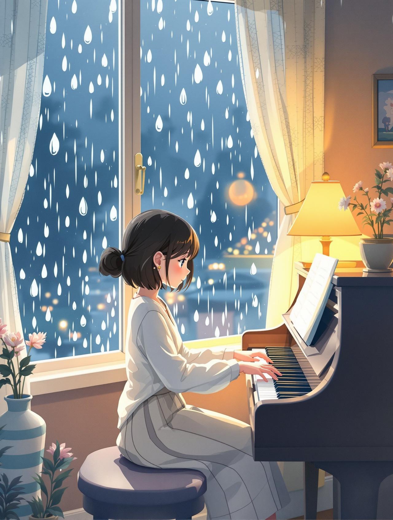 触手动漫热门番剧推荐 - 雨音旋律，音乐·青春，评分9.4